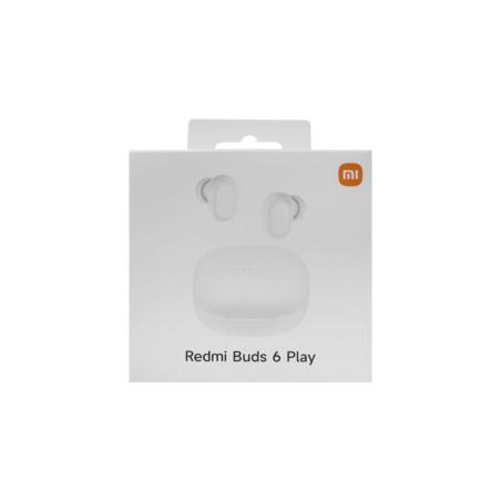 Écouteurs Bluetooth Redmi Buds 6 Play - Blanc BHR8773GL — Xiaomi Ecosystem · Smarty Paris 18e